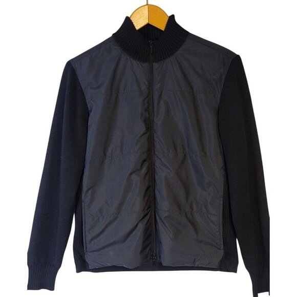 Cutter & Buck Ladies Quilted Wool Blend SWACKET Black Open-End-Full Zipper Med - Picture 1 of 9
